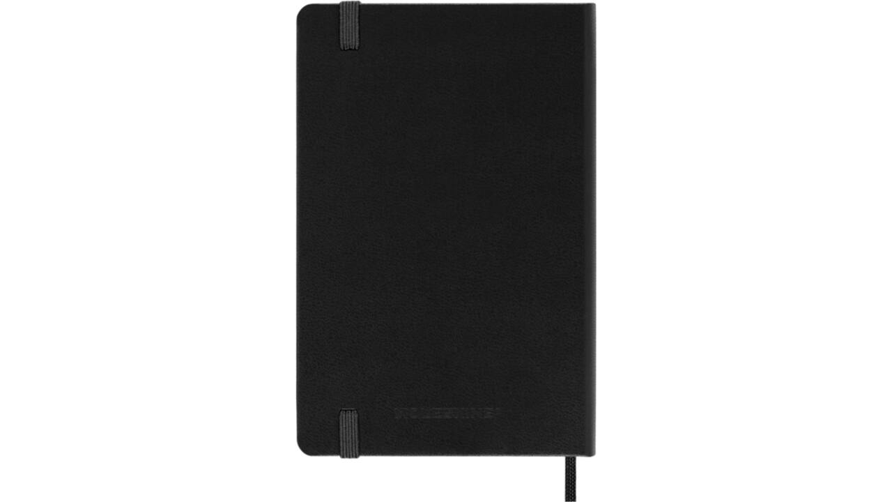 Notitieboek Moleskine pocket 90x140mm dots hard cover zwart