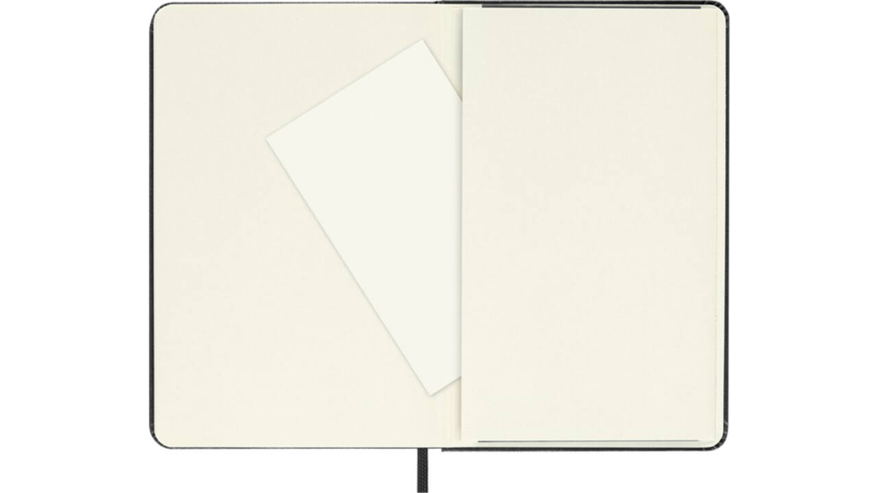 Notitieboek Moleskine pocket 90x140mm dots hard cover zwart