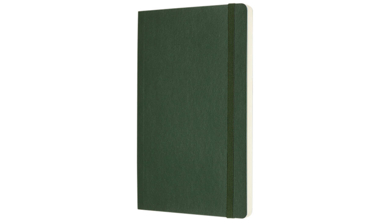 Notitieboek Moleskine large 130x210mm dots soft cover zwart