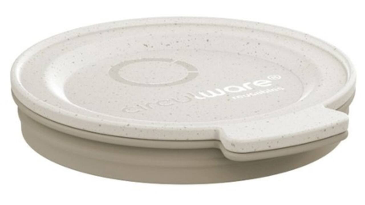 Deksel + ring Circulware Circulcup Flat Ø 8 cm herbruikbaar 24 stuks