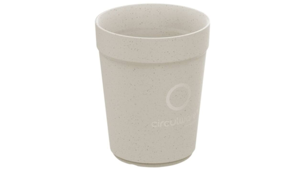 Beker Circulware Circulcup 300ml herbruikbaar 24 stuks