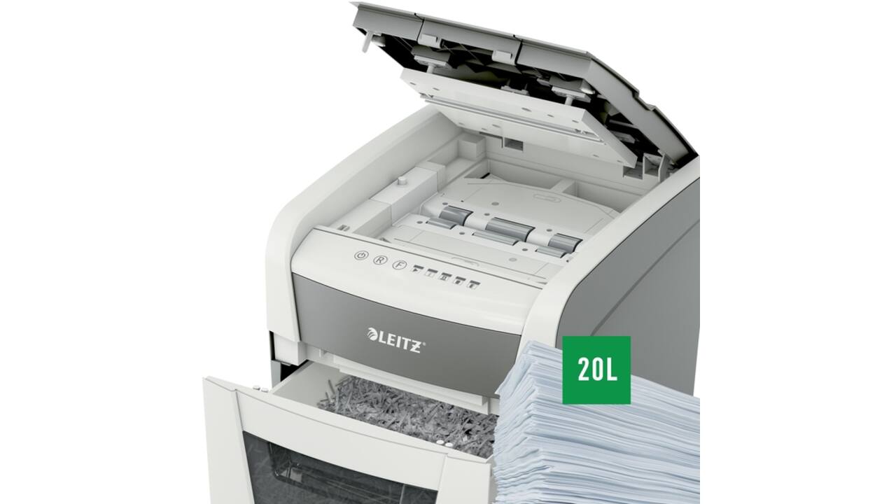 Papiervernietiger Leitz IQ Auto+ Small Office 50X P4 snippers 4x28mm