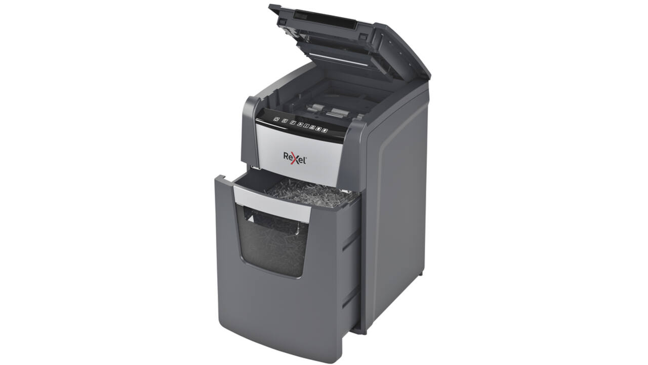 Papiervernietiger Rexel Optimum Auto+ 130M snippers 2x15mm