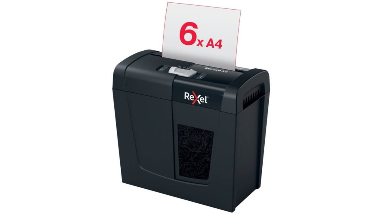 Papiervernietiger Rexel Secure X6 snippers 4x40mm