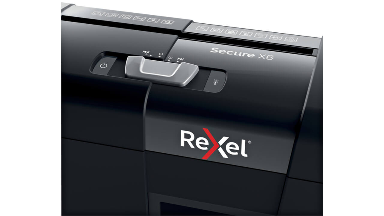 Papiervernietiger Rexel Secure X6 snippers 4x40mm