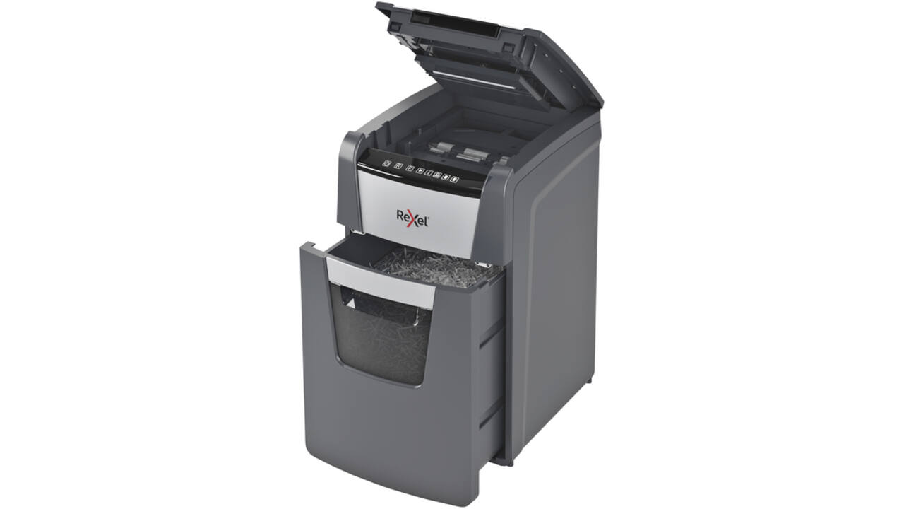 Papiervernietiger Rexel Optimum Auto+ 130X P4 snippers 4x28mm