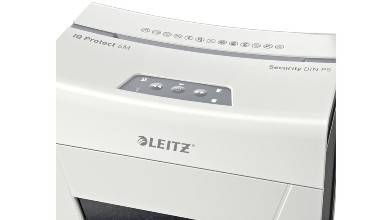 Papiervernietiger Leitz IQ Protect Premium 6M snippers 2x15mm