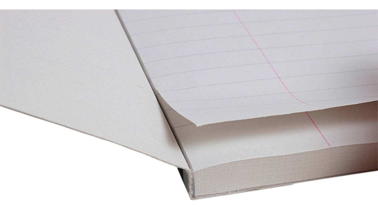 Cursusblok Clairfontaine Forever Calligraphe A4 lijn 2-gaats 200 pagina's 70gr groen