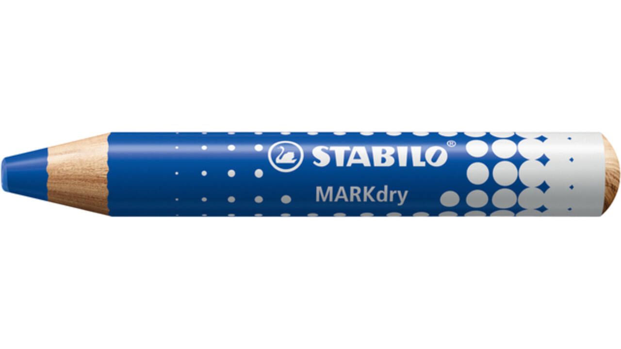 Whiteboardpotlood STABILO MARKdry 648/41 blauw