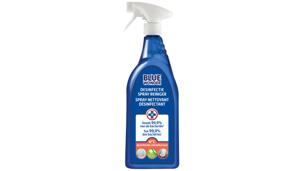 Desinfectiereinigerspray Blue Wonder 750ml