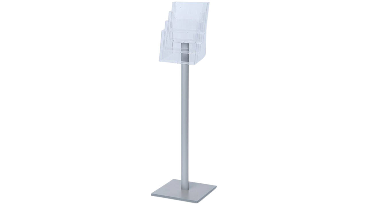 Brochurehouder Quantore standaard 4x A4