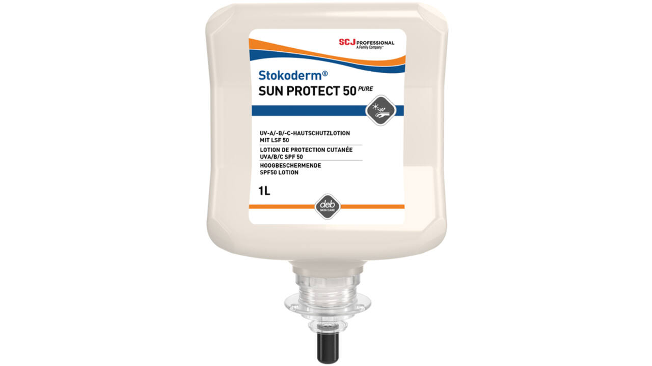 Zonnebrandlotion SCJ Stokoderm Sun Protect SPF 50 1liter