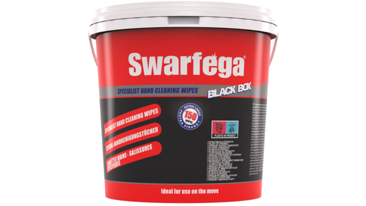 Handreinigingsdoek SCJ Swarfega Black Box 150vel