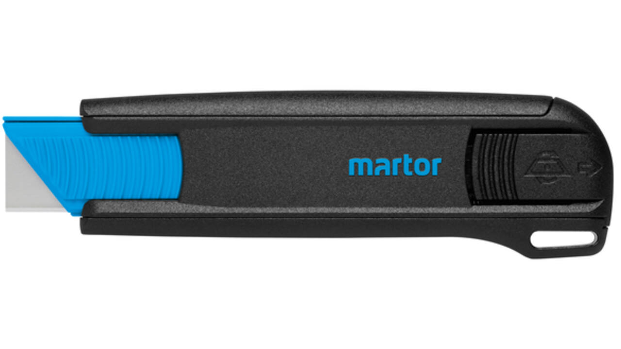 Veiligheidsmes Martor Secunorm 175 rechthoekig 10mm zwart