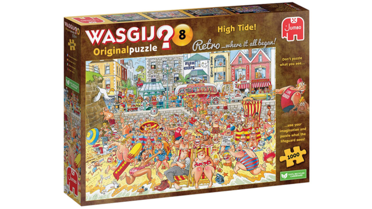 Puzzel Wasgij Retro Orginal 8 Vloed 1000 stukjes