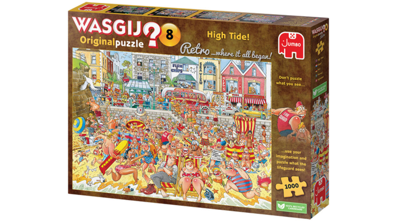 Puzzel Wasgij Retro Orginal 8 Vloed 1000 stukjes