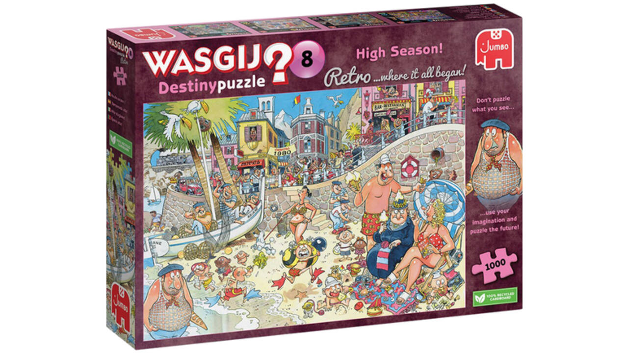 Puzzel Wasgij Retro Destiny 8 Hoogseizoen 1000 stukjes