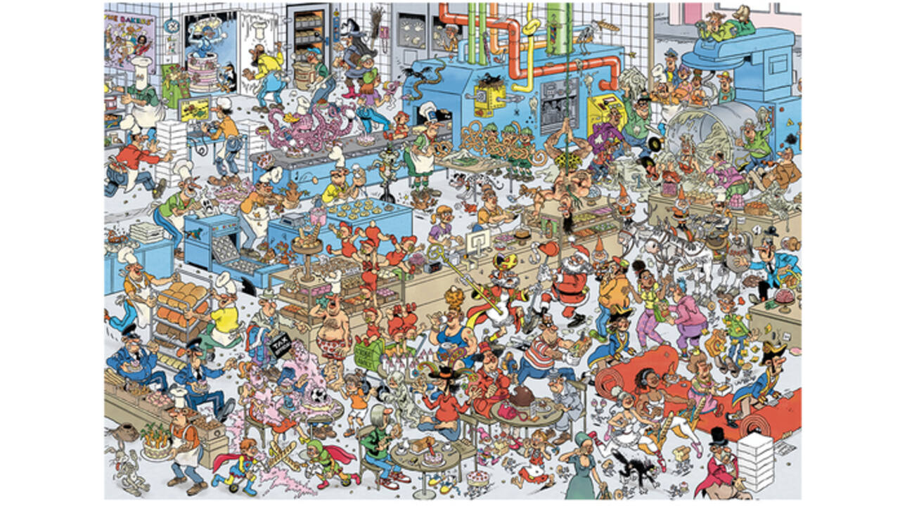 Puzzel Jan van Haasteren De Bakkerij 1000 stukjes