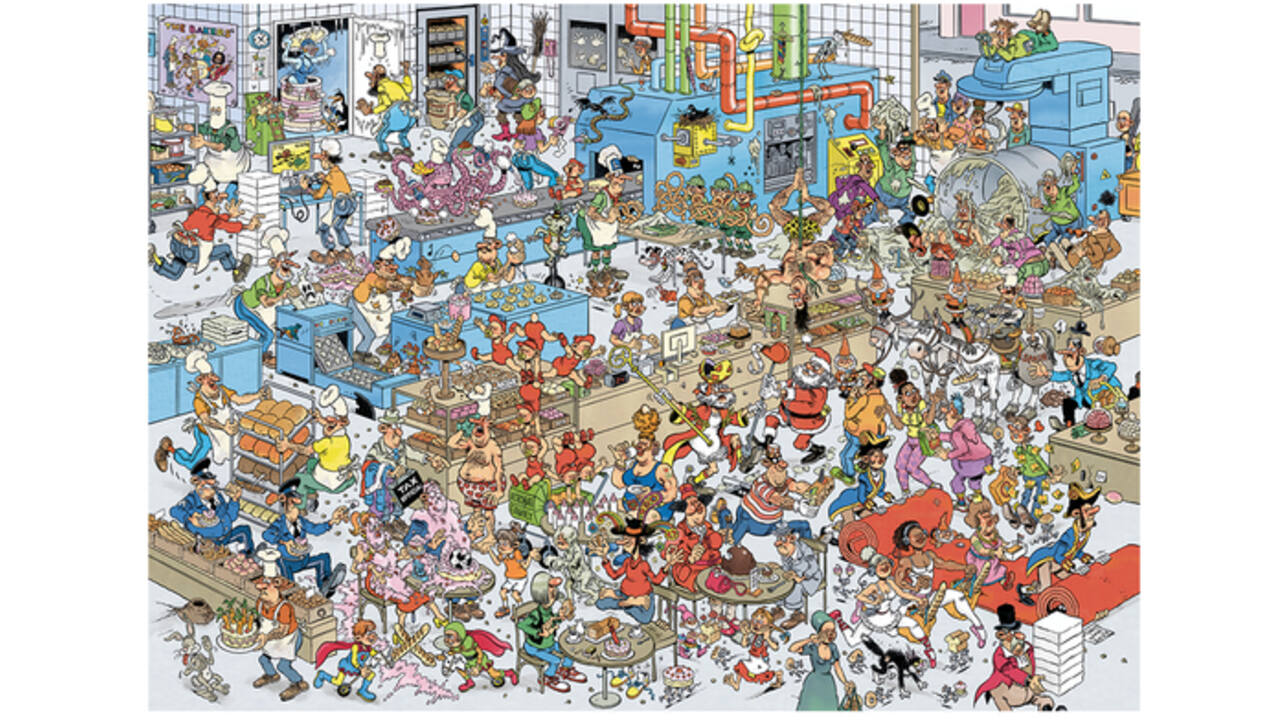 Puzzel Jan van Haasteren De Bakkerij 2000 stukjes