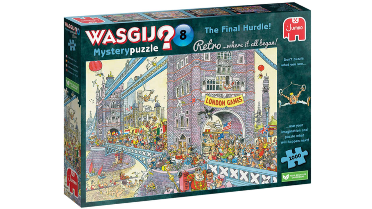Puzzel Wasgij Retro Mystery 8 Laatste Horde 1000 stukjes