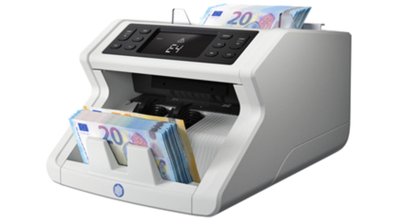 Biljettelmachine Safescan 2250 wit