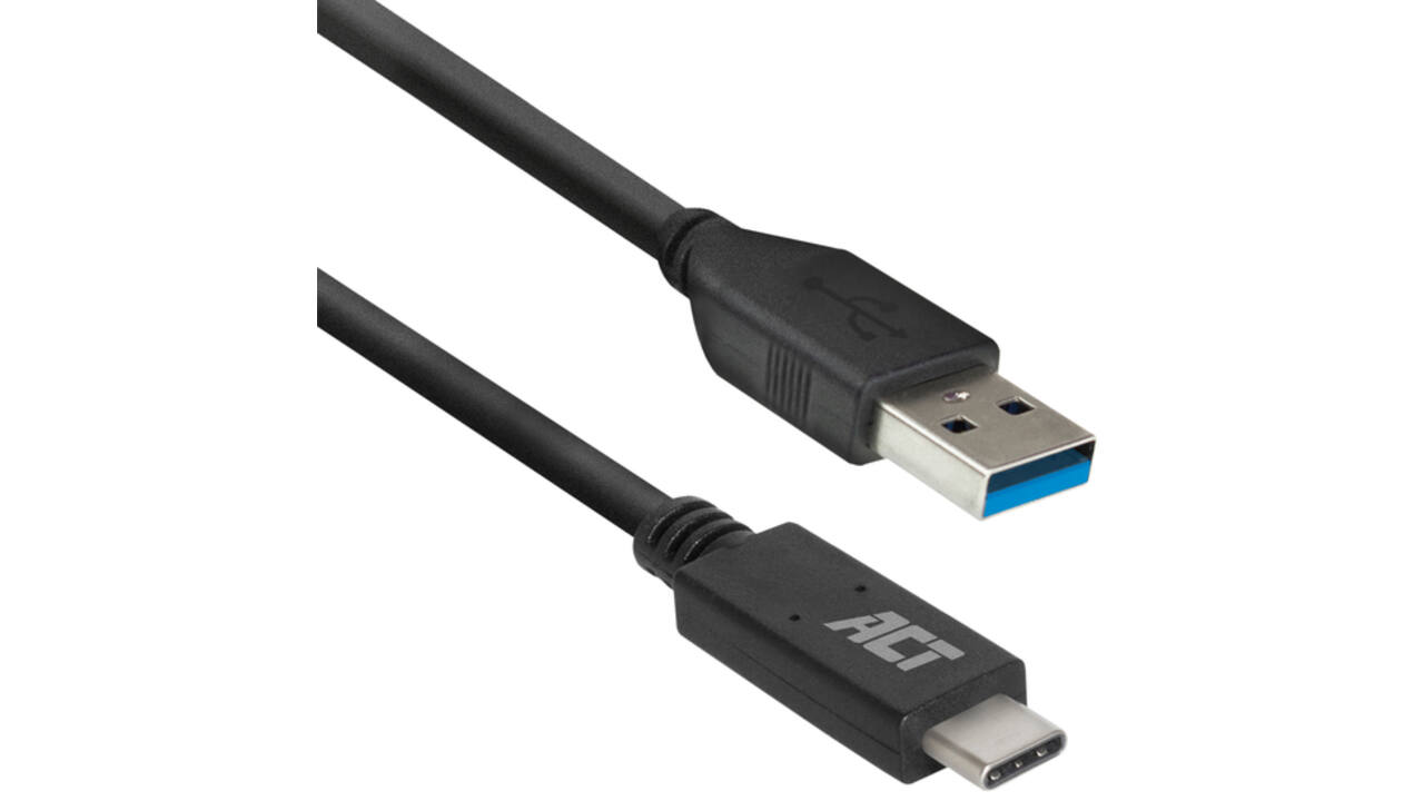 Kabel ACT USB A 3.2 naar USB-C 2 meter