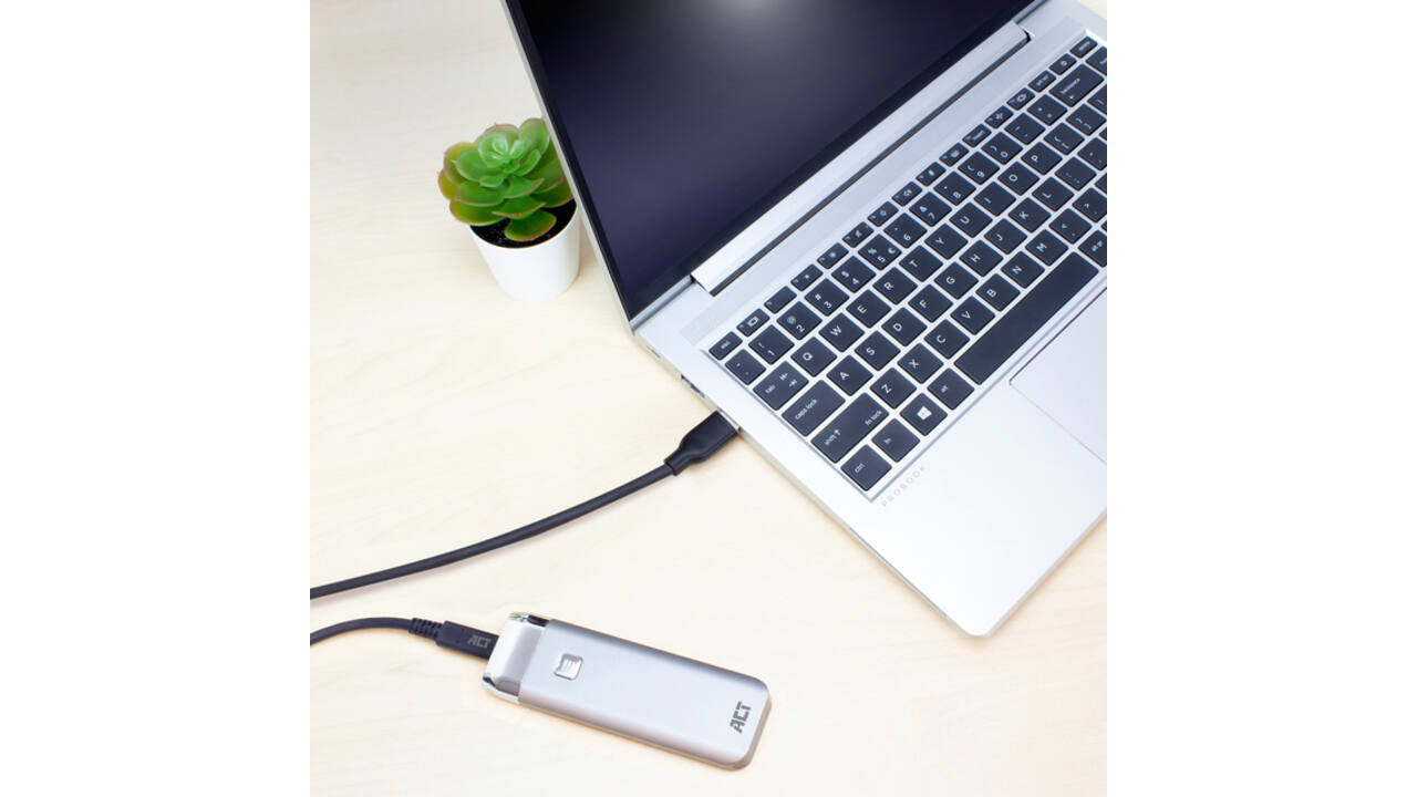 Kabel ACT USB A 3.2 naar USB-C 2 meter