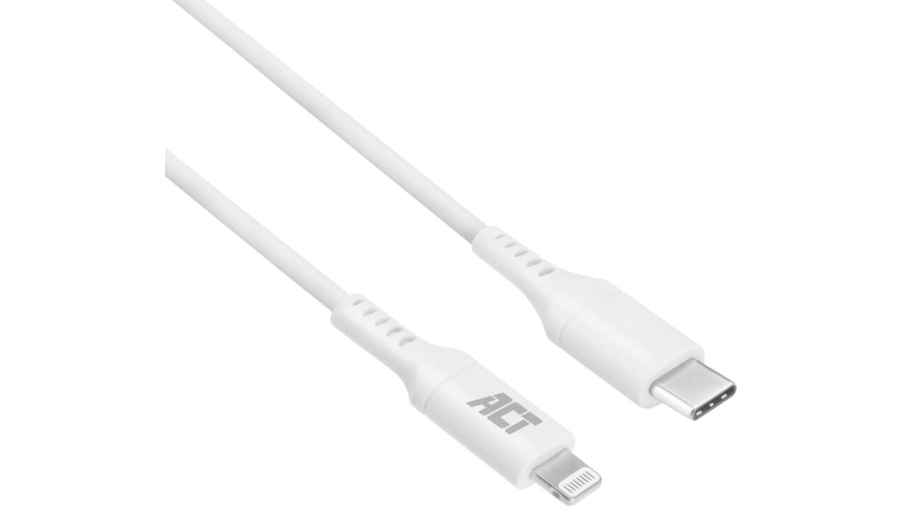 Kabel ACT USB-C naar Lightning laad -en data 1 meter