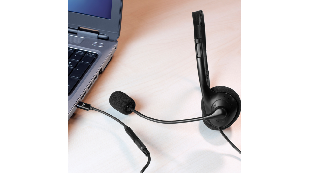 Adapter ACT USB-C naar 3.5mm audio jack