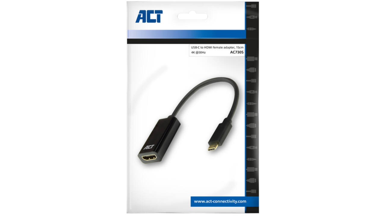 Adapter ACT USB-C naar HDMI 30Hz