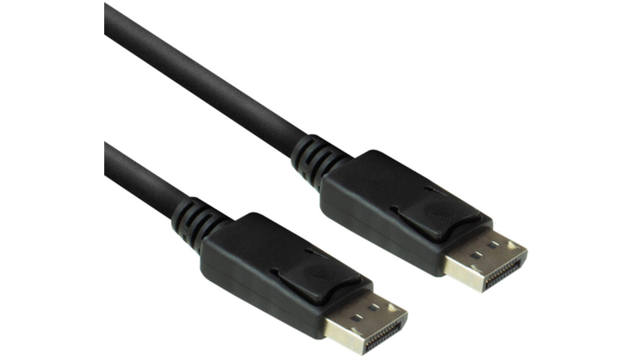 Kabel ACT DisplayPort 1 meter zwart