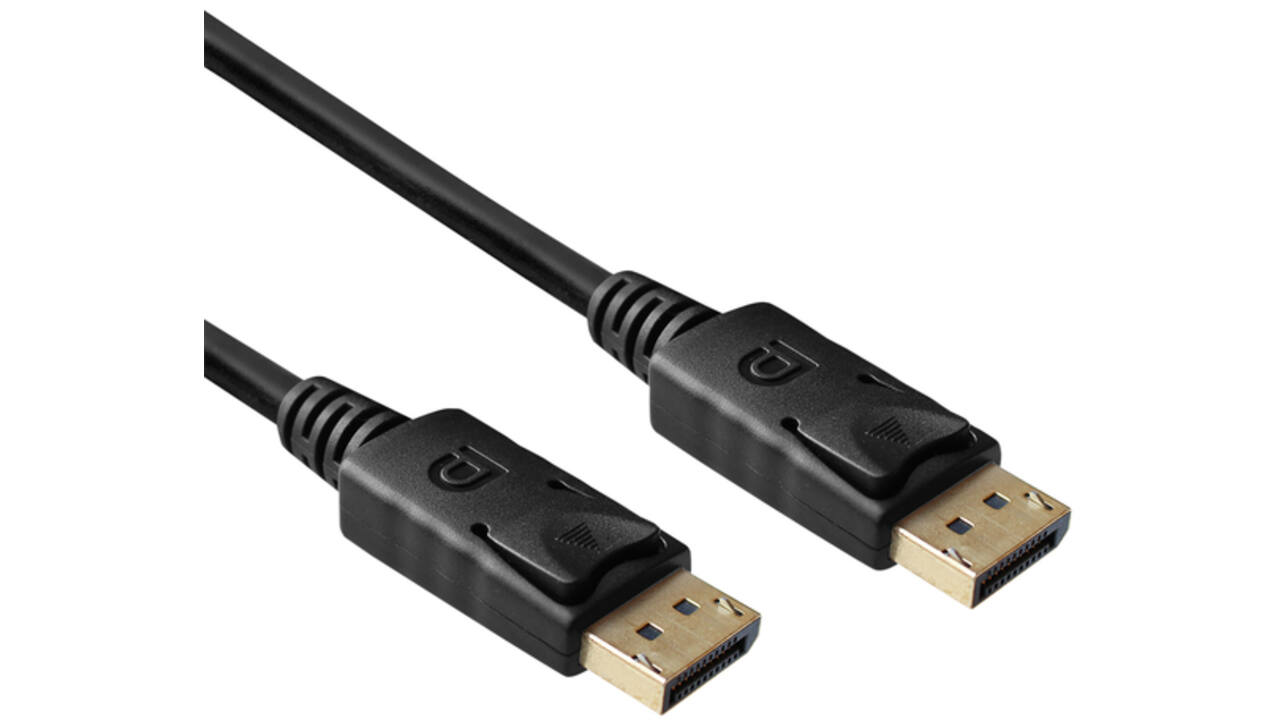 Kabel ACT DisplayPort 1.4 8K M-M 2 meter zwart