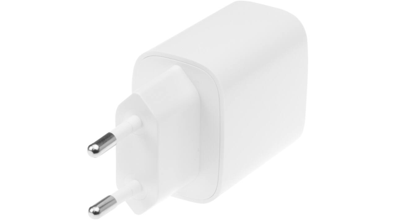 Oplader ACT USB 2.4A 12W wit