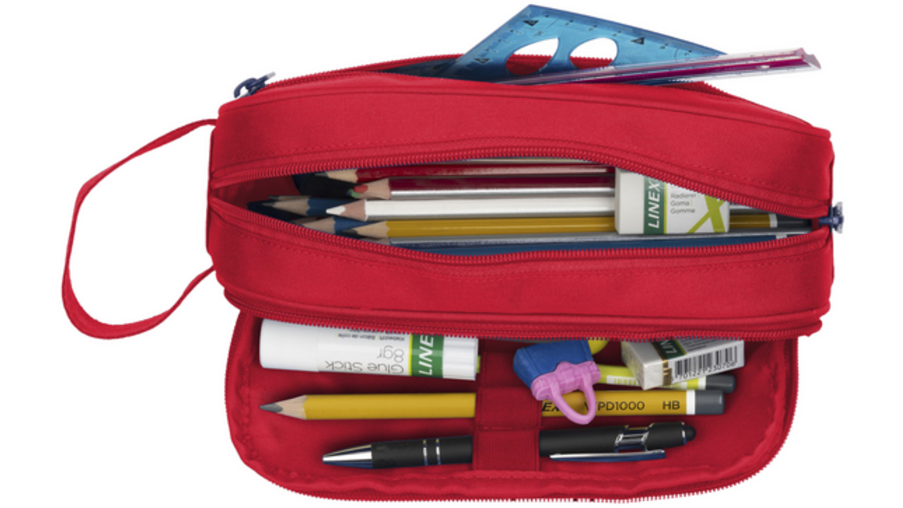 Pennenetui Oxford B-Smart rood