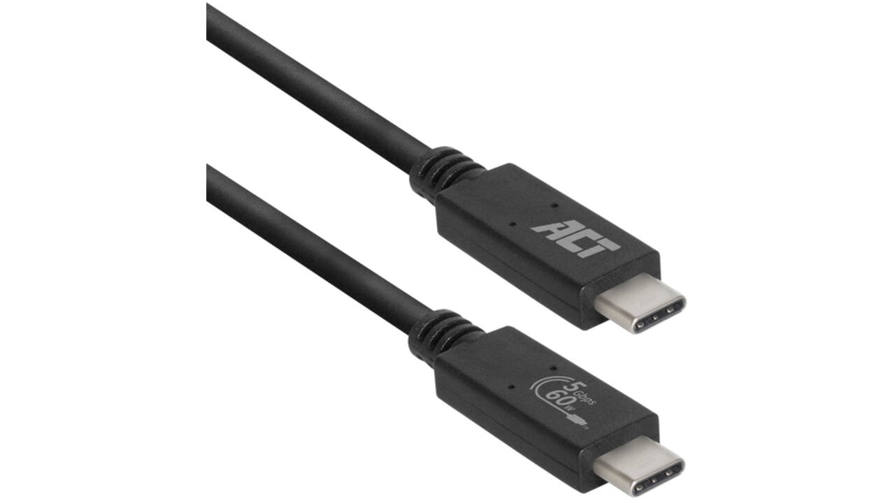 Kabel ACT USB 3.2 USB-C USB-IF gecertificeerd 1 meter