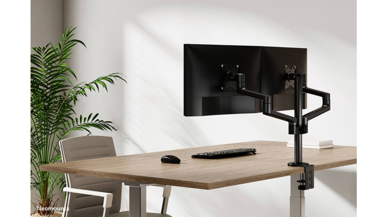 Monitorarm Neomounts DS60-425BL2 zwart