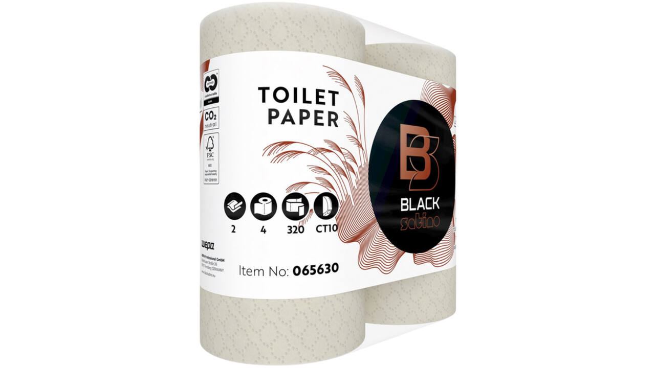 Toiletpapier BlackSatino GreenGrow CT10 2-laags 320vel naturel 065630