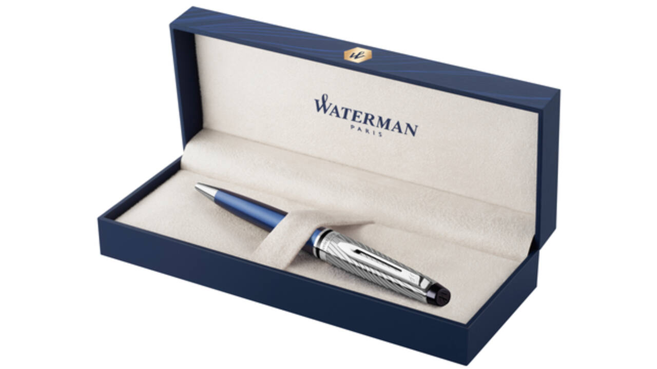 Balpen Waterman Expert metallic Blue CT medium