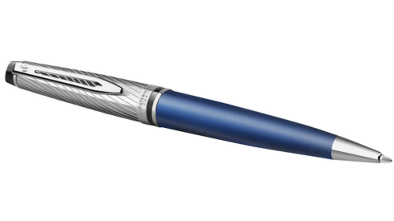 Balpen Waterman Expert metallic Blue CT medium