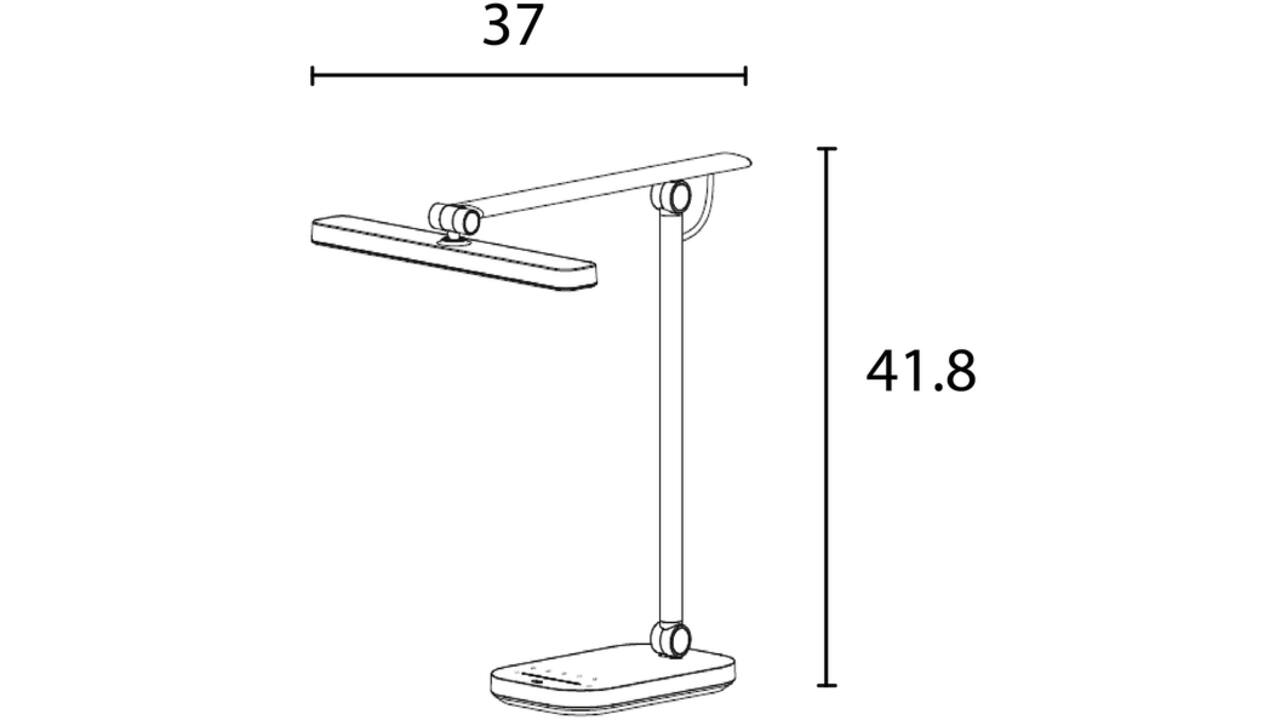 Bureaulamp Unilux Pureline led wit