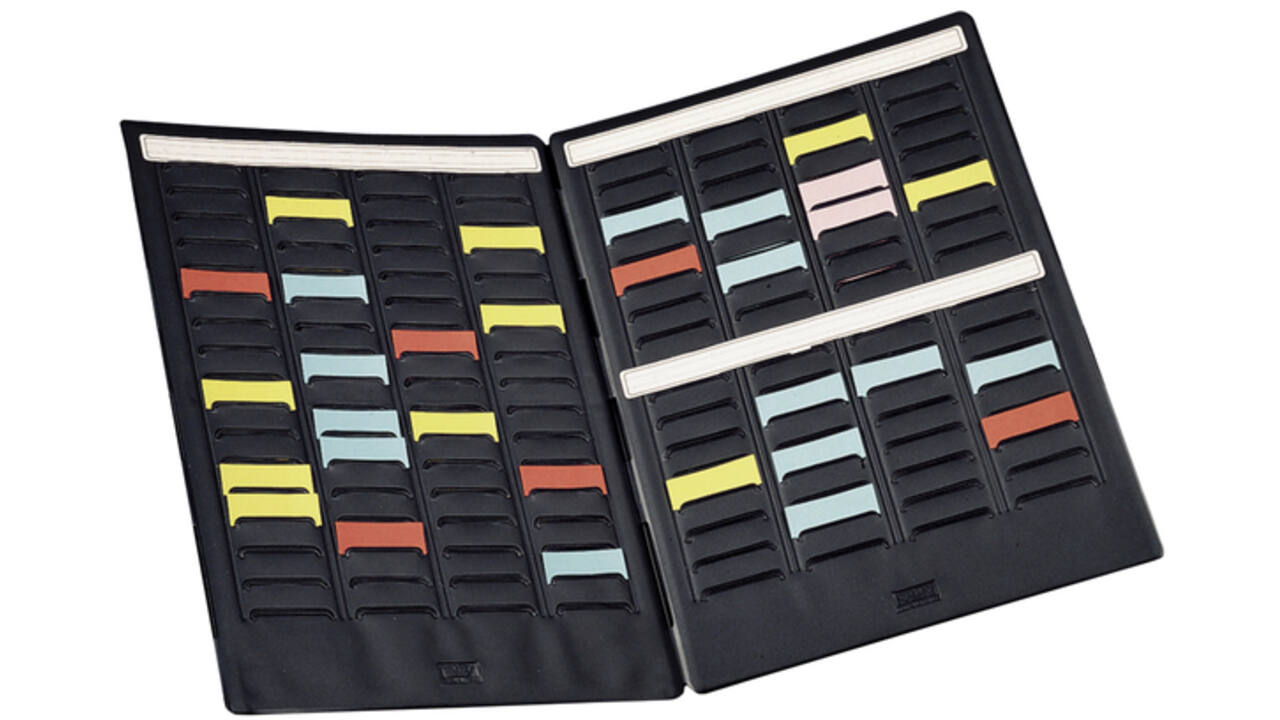 T-kaart mini planningsset 2 kleppen