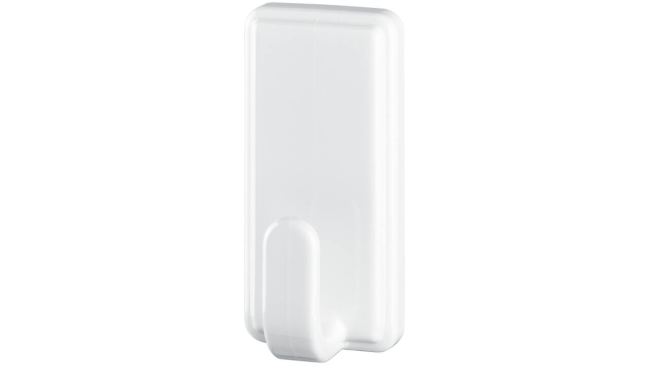 Haken tesa Powerstrips® LARGE Classic zelfklevend verwijderbaar wit 2 stuks