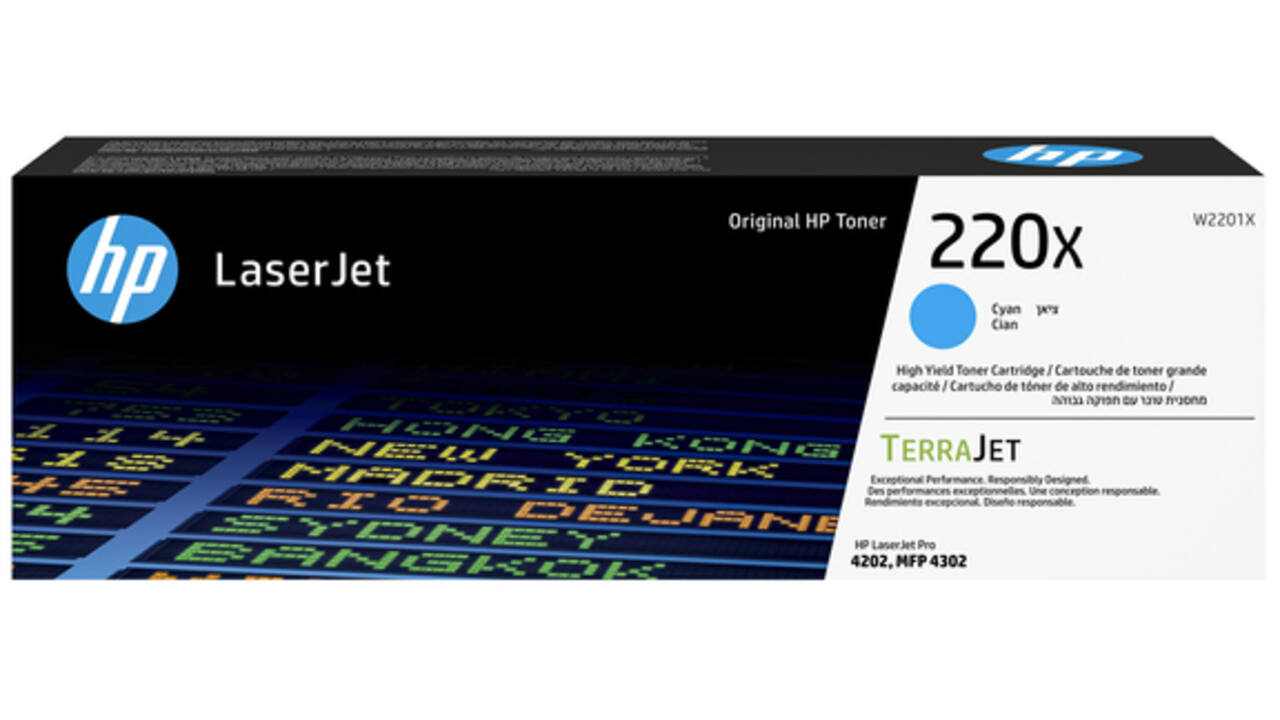 Tonercartridge HP W2201X 220X blauw