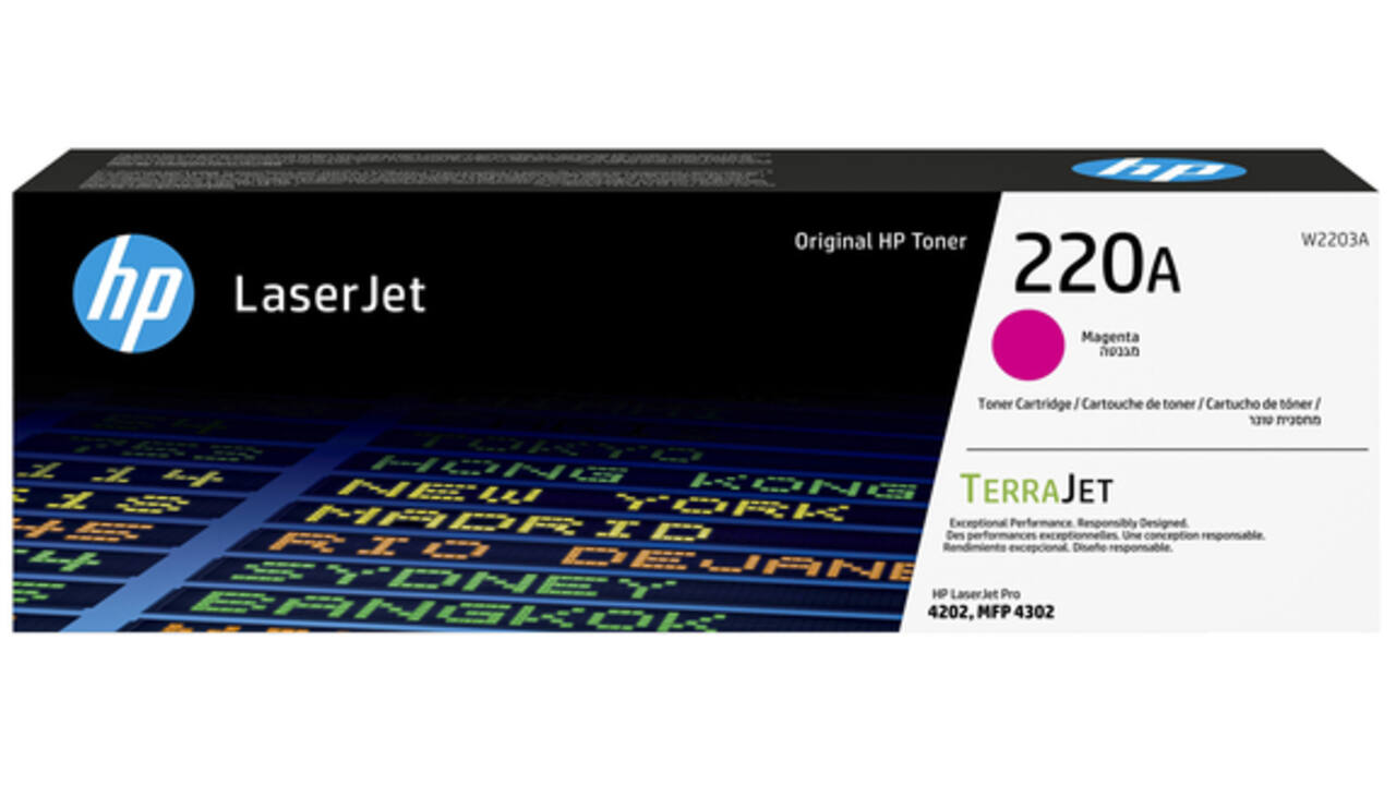 Tonercartridge HP W2203A 220A rood