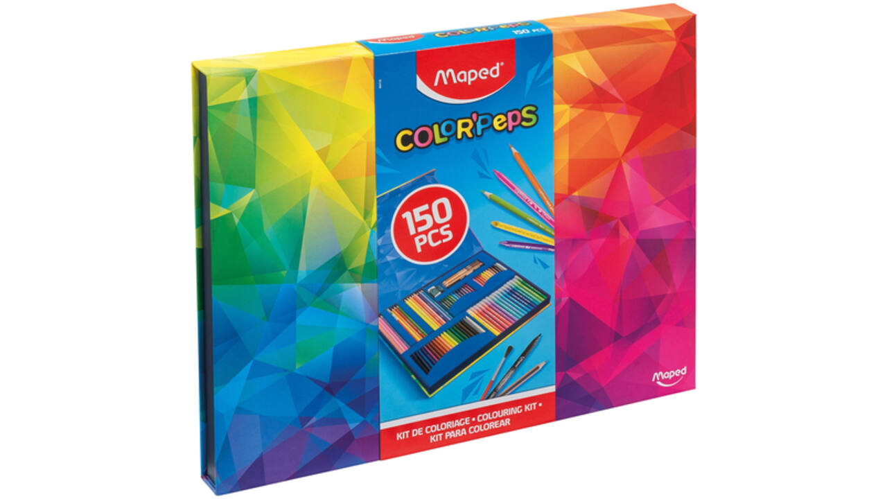 Tekenset Maped Color'Peps 150-delig assorti