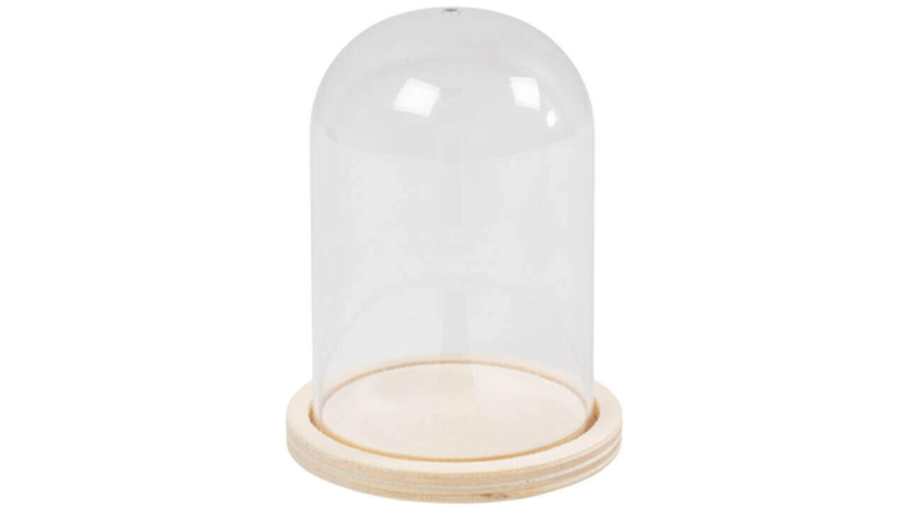 Stolp Creativ Company met houten voet 9.5cm x 6cm