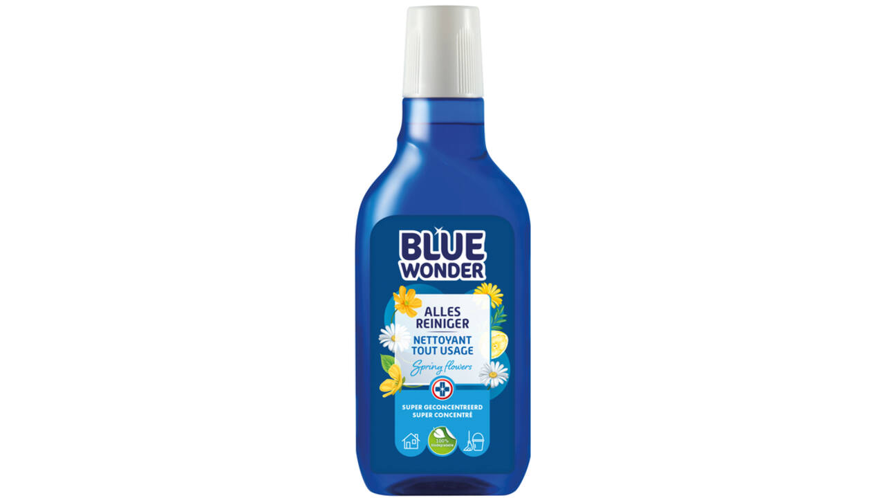 Allesreiniger Blue Wonder met dop dosering 750ml