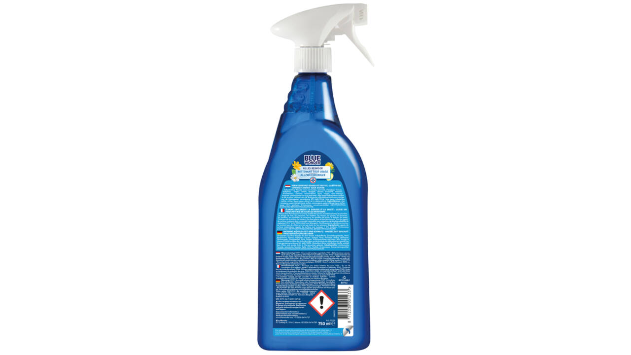 Allesreiniger Blue Wonder spray 750ml