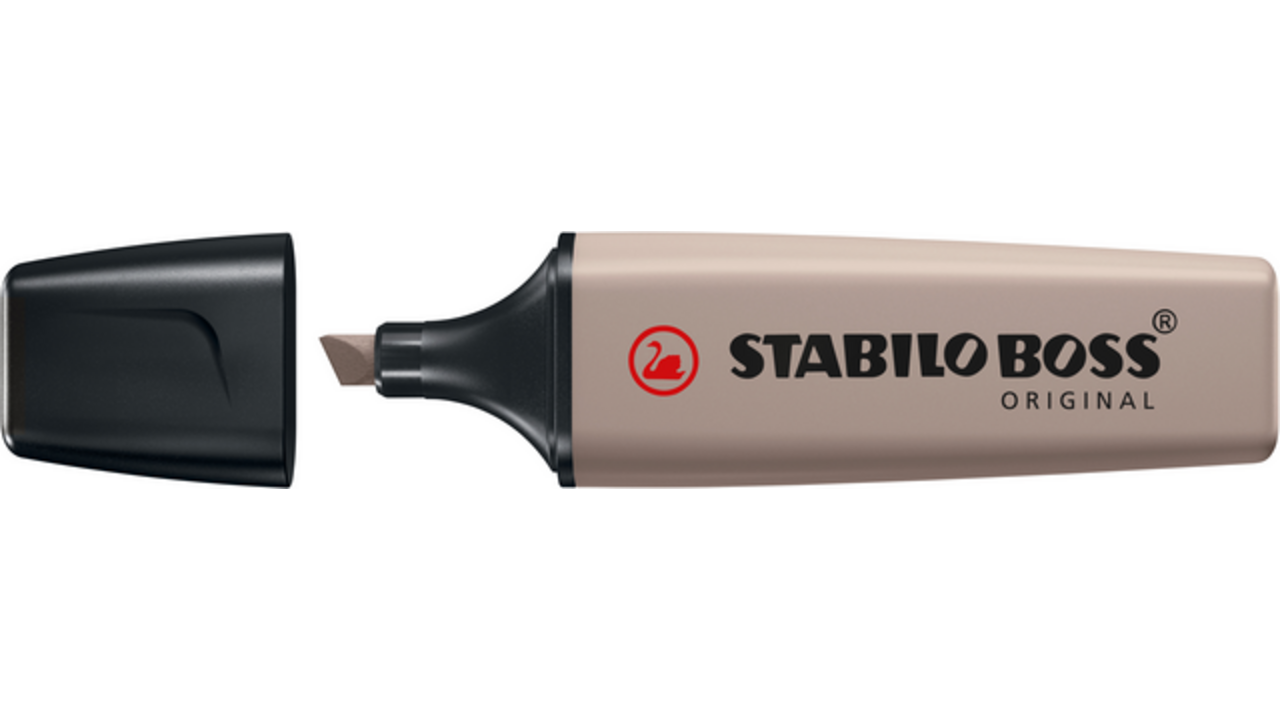 Markeerstift STABILO Boss 70/193 nature colors warmgrijs