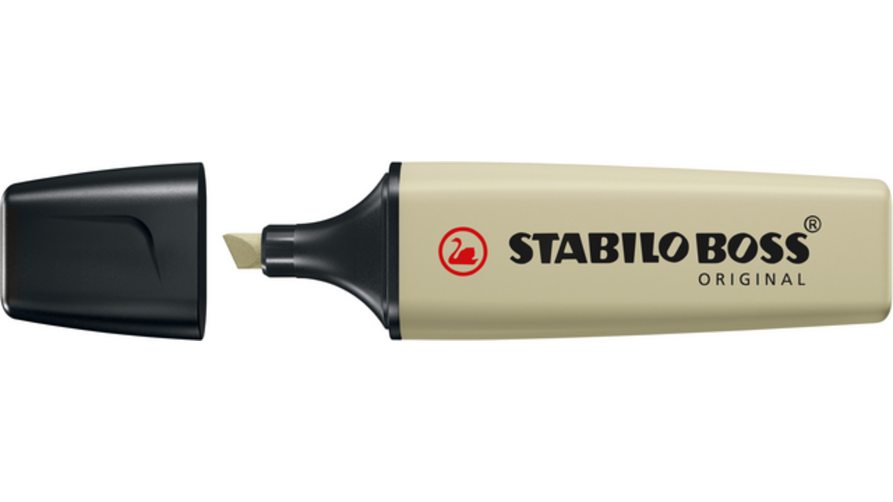 Markeerstift STABILO Boss 70/137 nature colors moddergroen